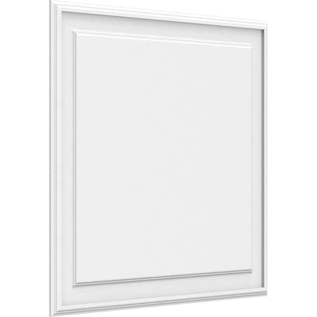 Ekena Millwork Legacy Raised Panel Decorative Wall Panel, 32"W x 30"H x 5/8"P WALP32X30X062LEG